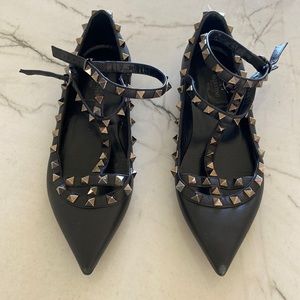 VALENTINO SPIKE FLATS